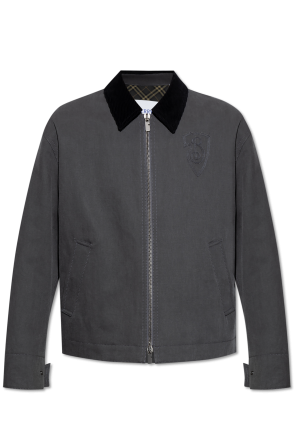 Bottega Veneta Jacket with leather collar | Men's Clothing